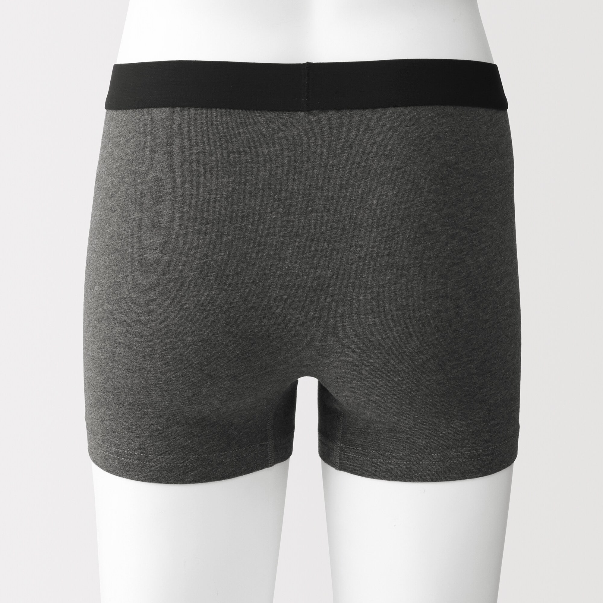 紳士　綿天竺　前閉じボクサーパンツ