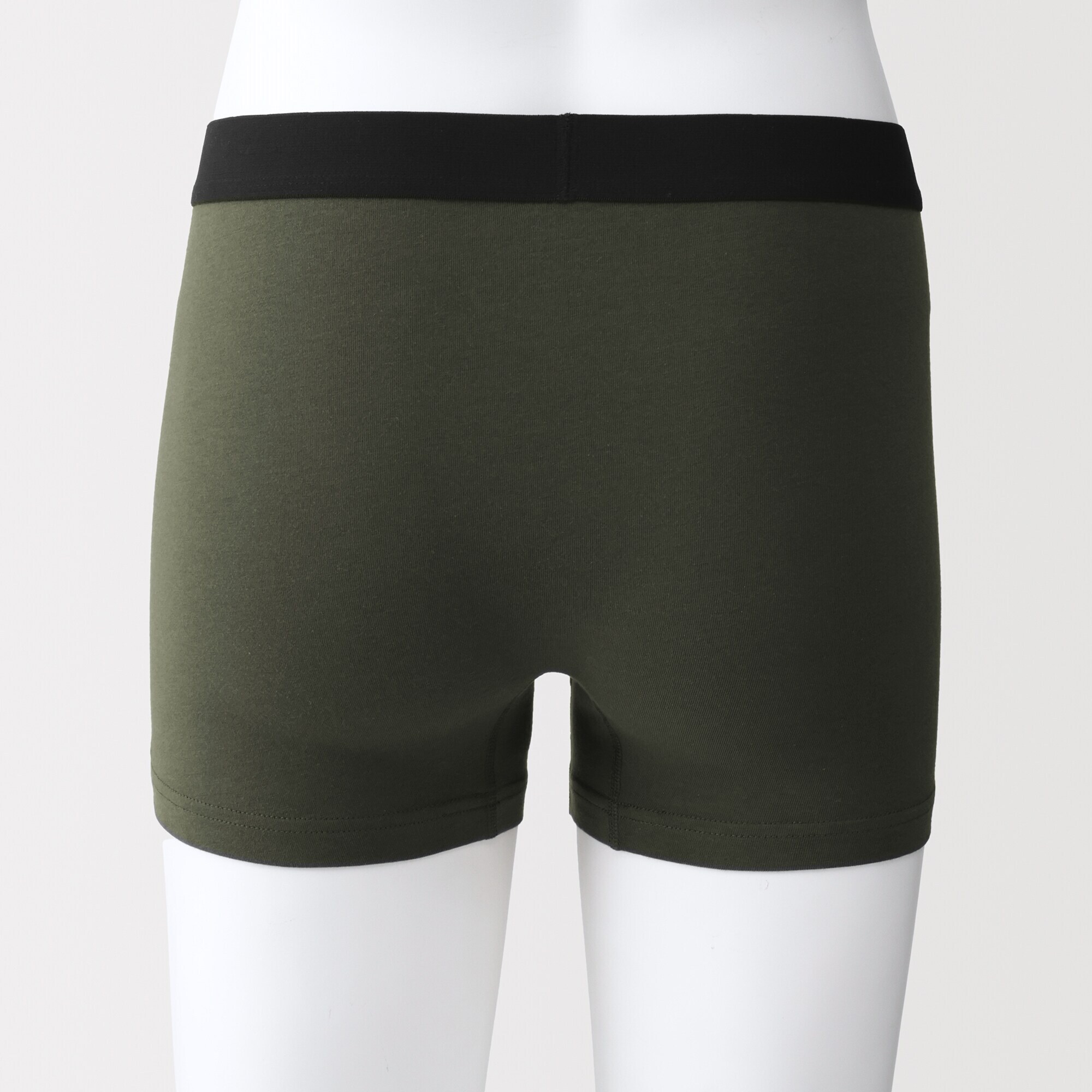 紳士　綿天竺　前閉じボクサーパンツ