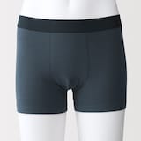 紳士　綿天竺　前閉じボクサーパンツ