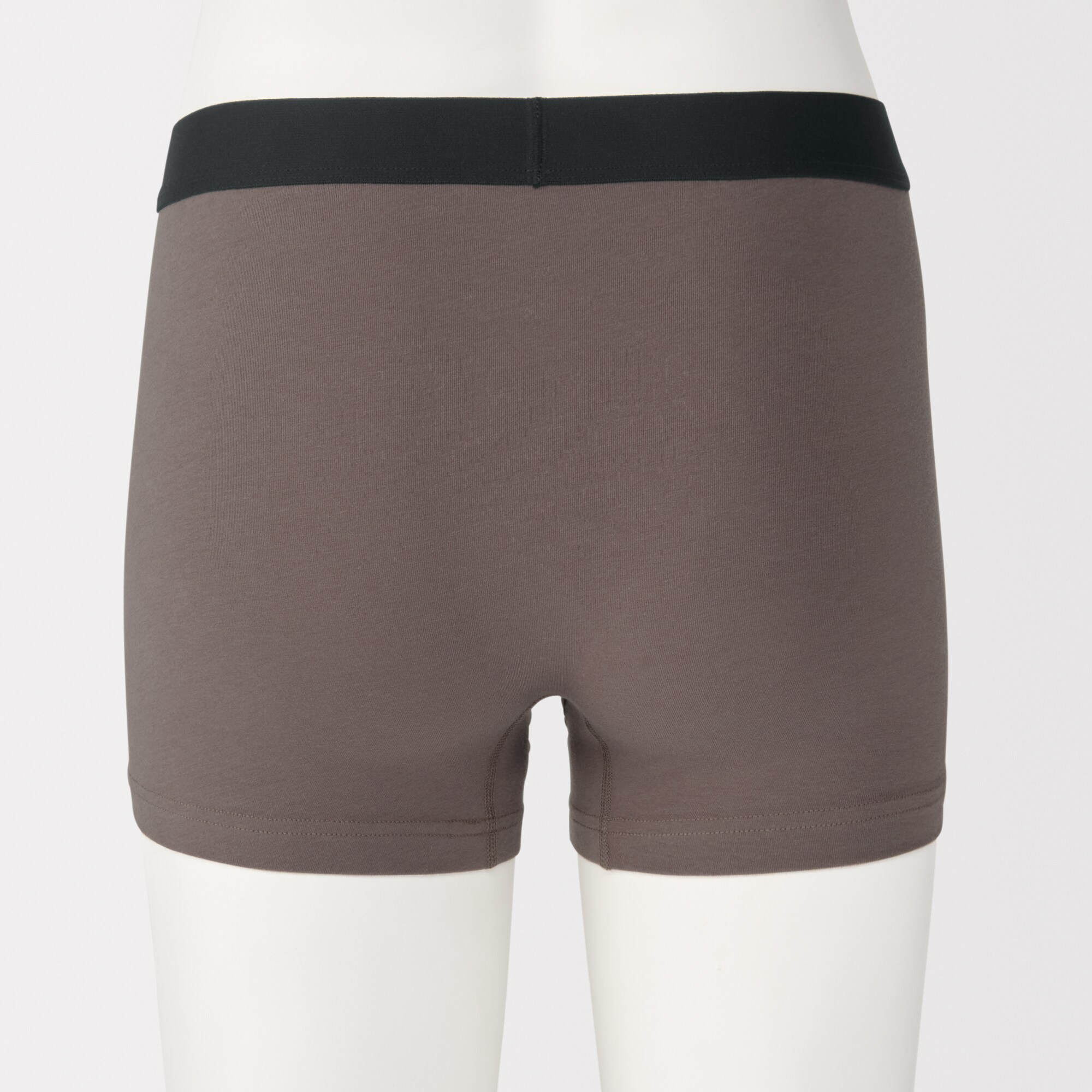 紳士　綿天竺　前閉じボクサーパンツ