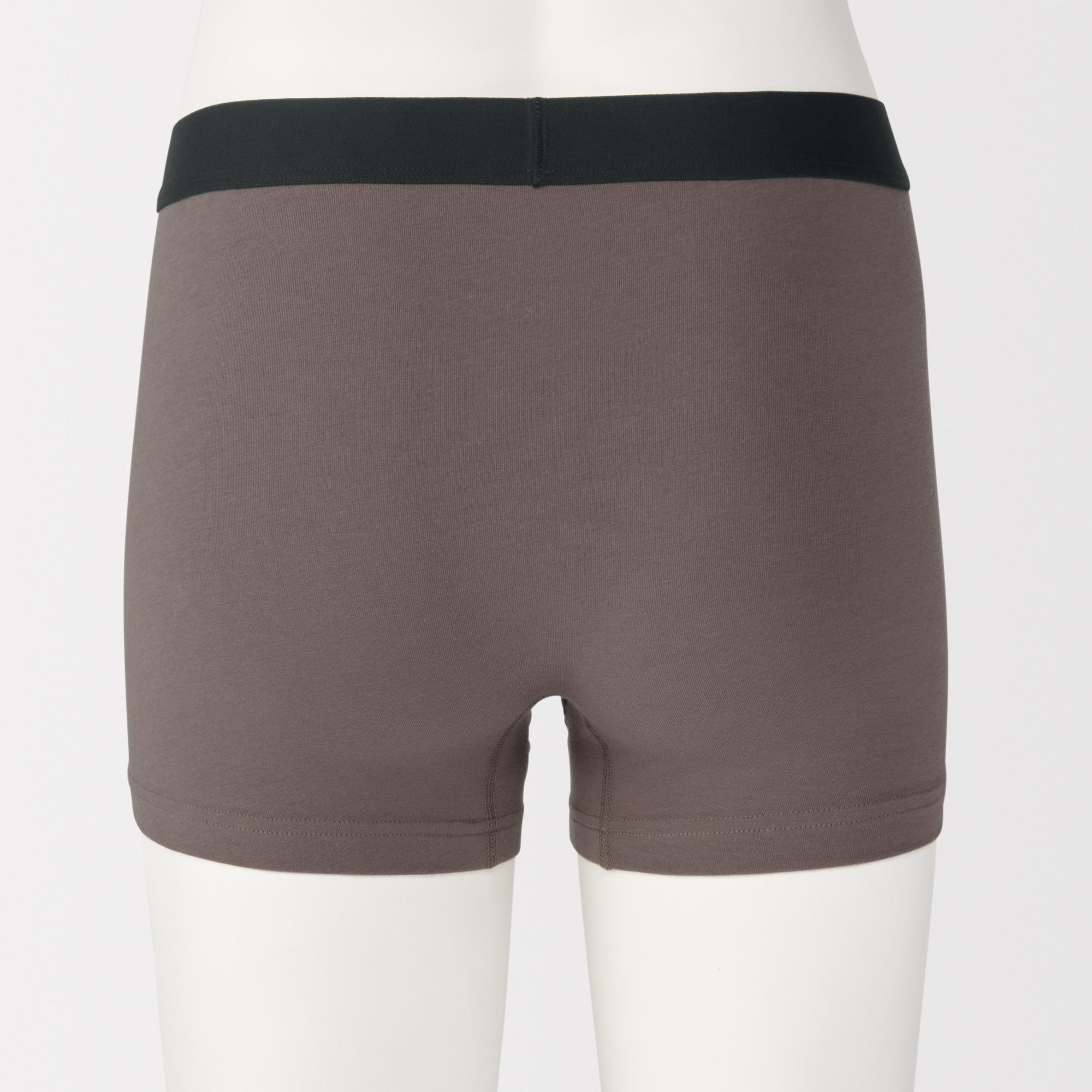 紳士　綿天竺　前閉じボクサーパンツ