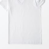 紳士　脇に縫い目のない　２枚組　Ｖネック半袖Ｔシャツ