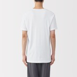 紳士　さらっと綿　Ｖネック半袖Ｔシャツ