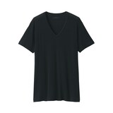 紳士　さらっと綿　Ｖネック半袖Ｔシャツ