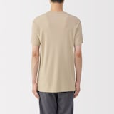 紳士　さらっと綿　Ｖネック半袖Ｔシャツ