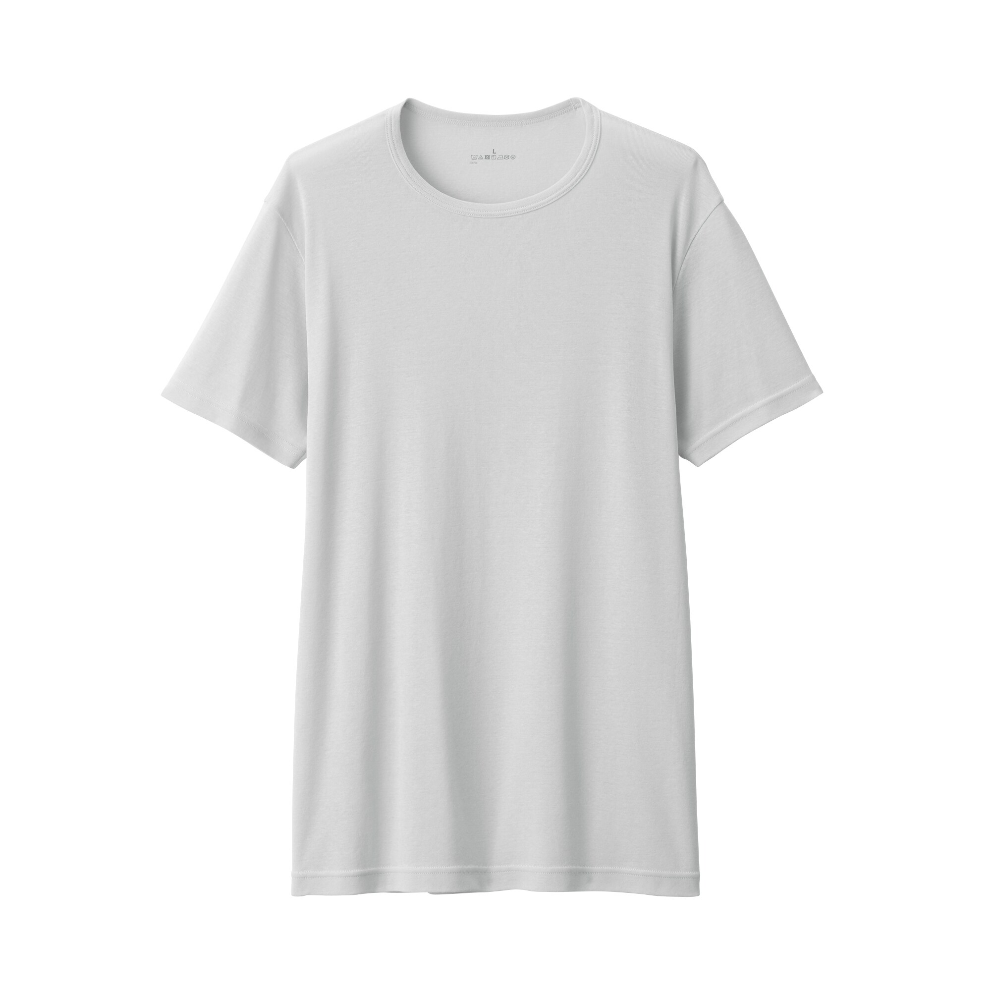 紳士　さらっと綿　クルーネック半袖Ｔシャツ