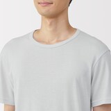 紳士　さらっと綿　クルーネック半袖Ｔシャツ