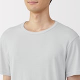 紳士　さらっと綿　クルーネック半袖Ｔシャツ