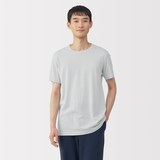 紳士　さらっと綿　クルーネック半袖Ｔシャツ