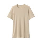 紳士　さらっと綿　クルーネック半袖Ｔシャツ