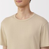 紳士　さらっと綿　クルーネック半袖Ｔシャツ