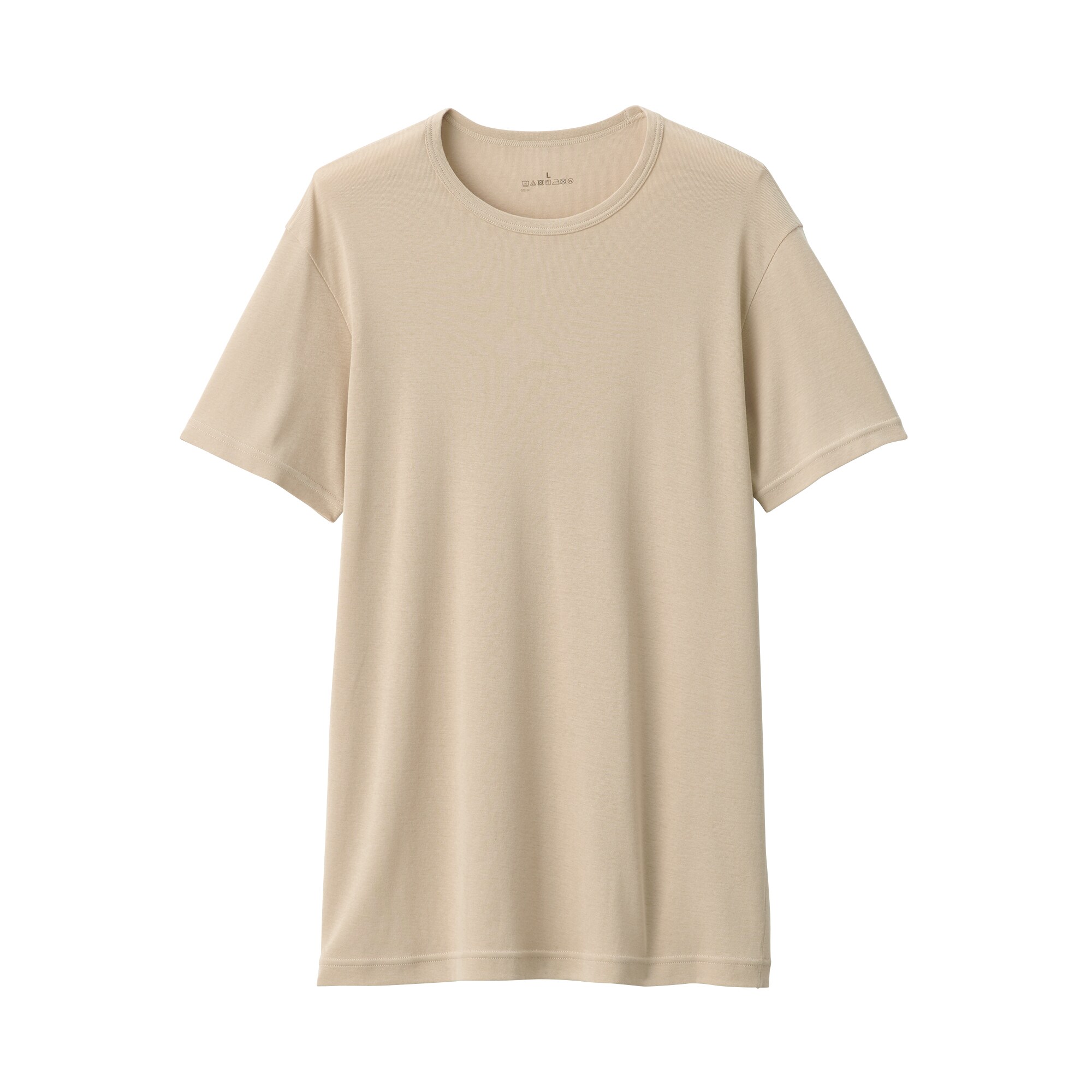 紳士　さらっと綿　クルーネック半袖Ｔシャツ