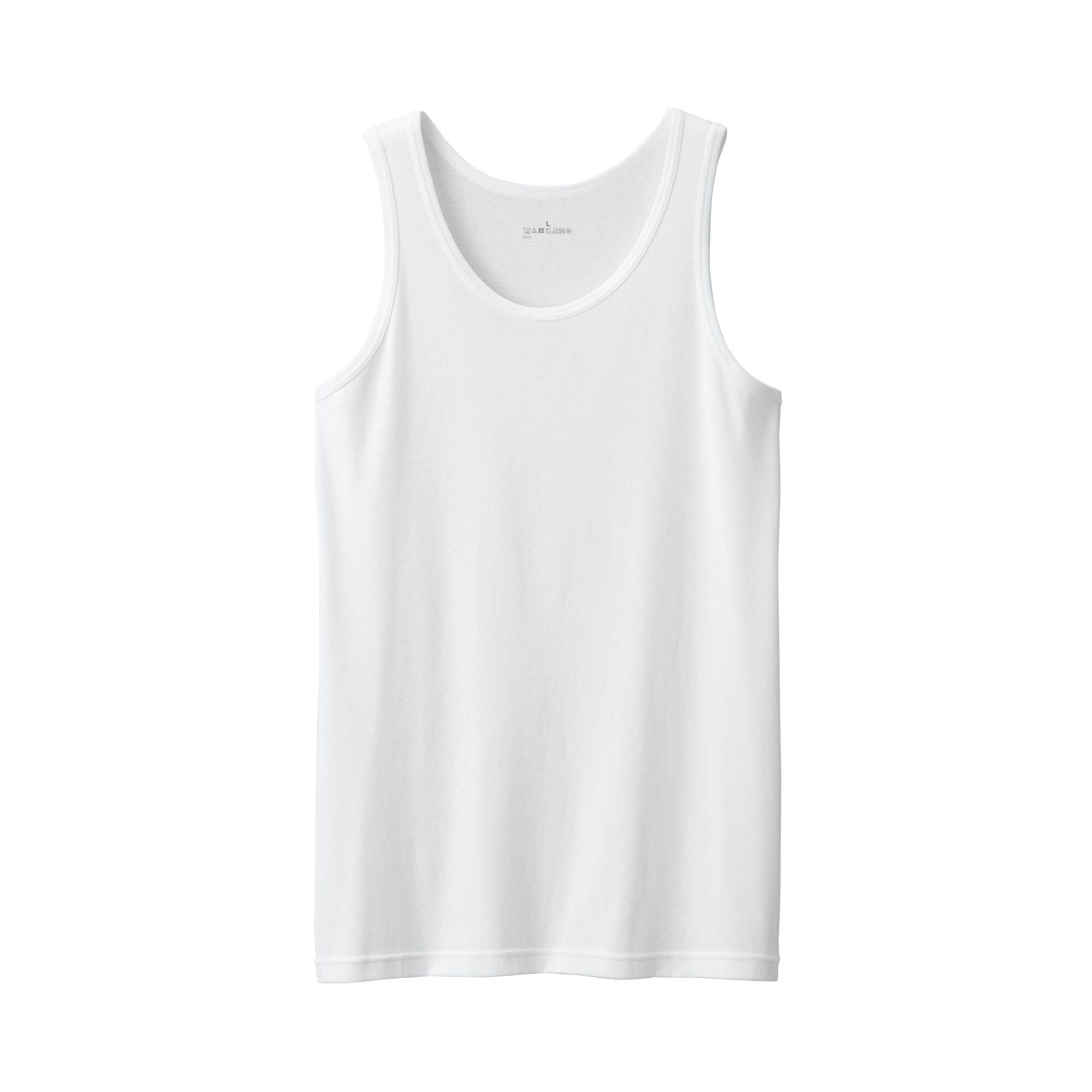 紳士　さらっと綿　タンクトップ