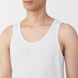 紳士　さらっと綿　タンクトップ