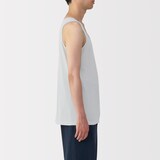 紳士　さらっと綿　タンクトップ