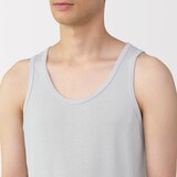 紳士　さらっと綿　タンクトップ