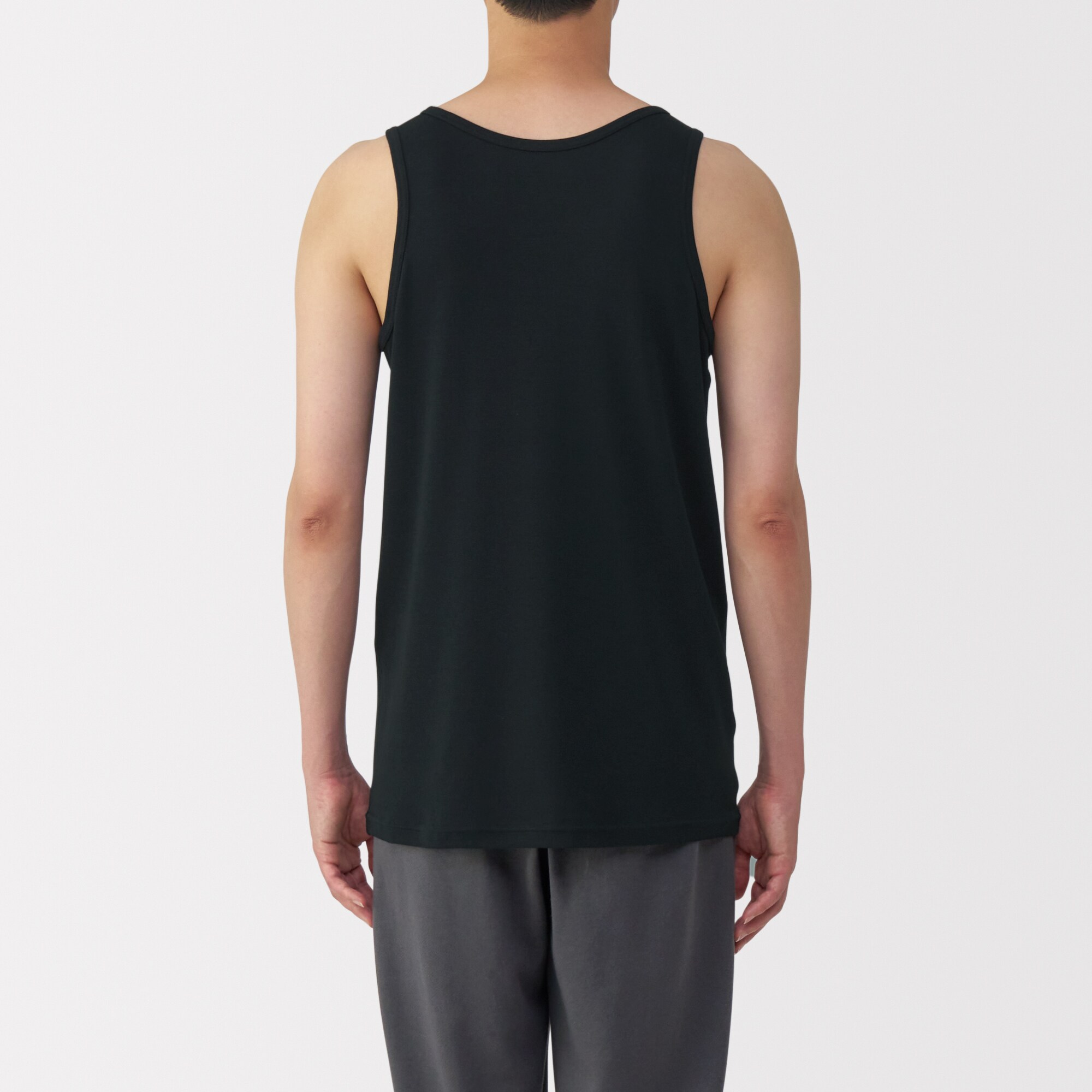 紳士　さらっと綿　タンクトップ