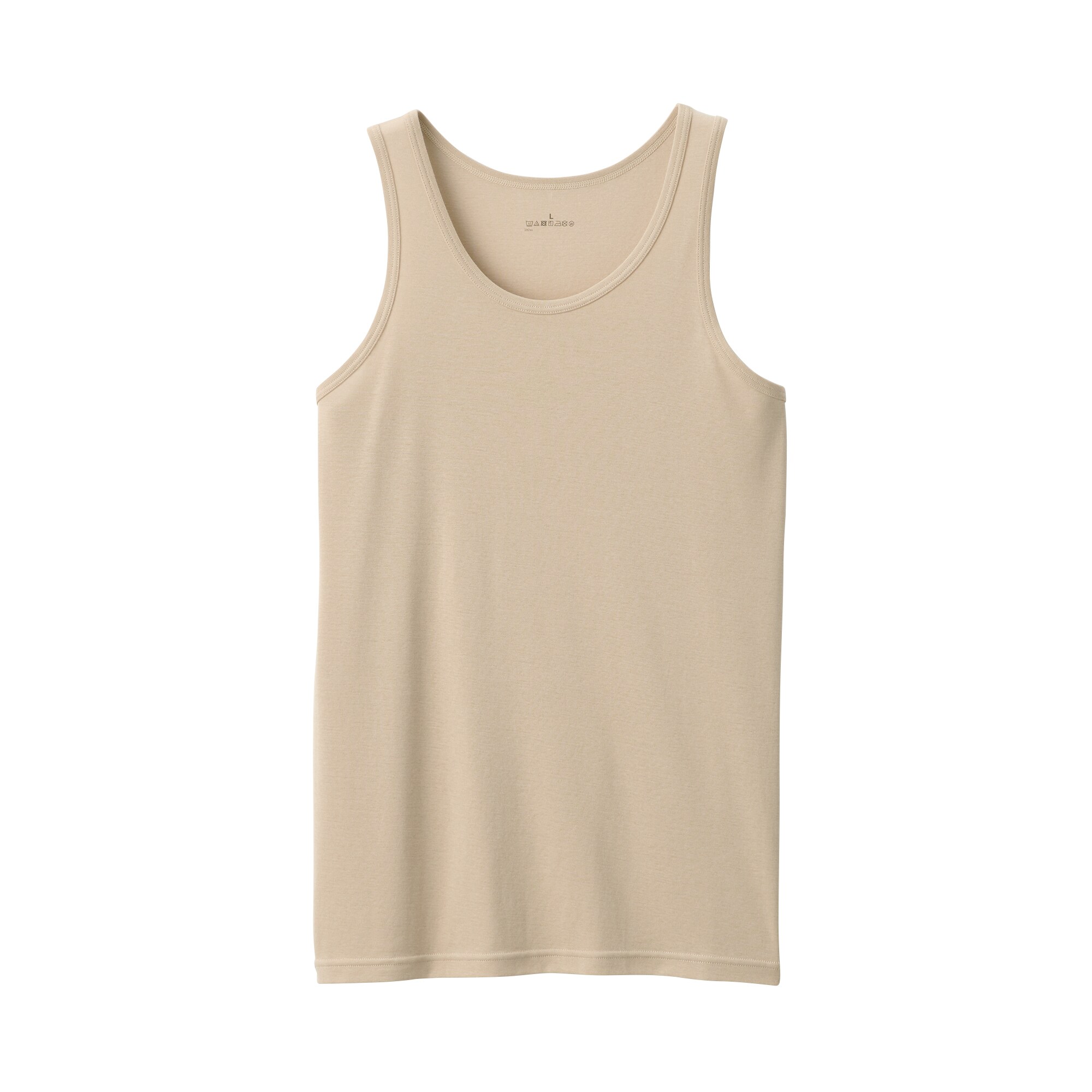 紳士　さらっと綿　タンクトップ