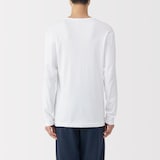 紳士　あったか綿　Ｖネック長袖Ｔシャツ