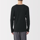 紳士　あったか綿　Ｖネック長袖Ｔシャツ