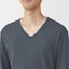 紳士　あったか綿　Ｖネック長袖Ｔシャツ