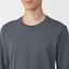紳士　あったか綿　厚手　クルーネック長袖Ｔシャツ