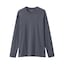 紳士　あったか綿　厚手　クルーネック長袖Ｔシャツ