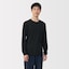 紳士　あったか綿　厚手　クルーネック長袖Ｔシャツ