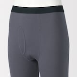 紳士　あったか綿　厚手　ロングタイツ