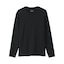 紳士　あったか綿　ウールクルーネック長袖Ｔシャツ