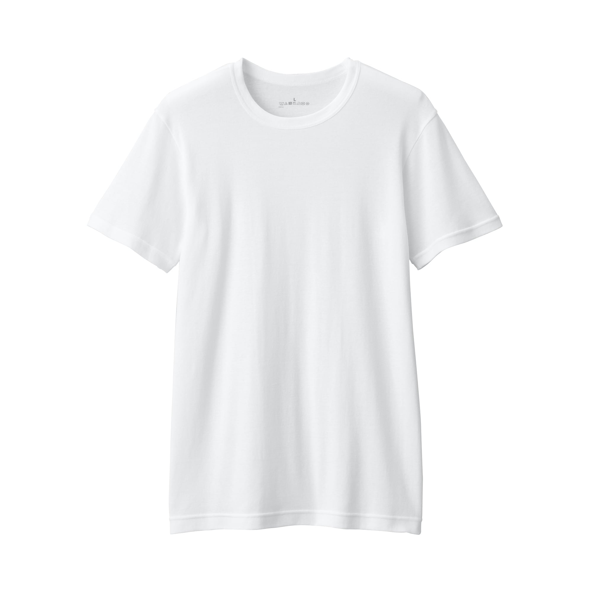 紳士　あったか綿　クルーネック半袖Ｔシャツ