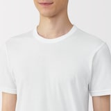 紳士　あったか綿　クルーネック半袖Ｔシャツ