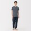 紳士　あったか綿　クルーネック半袖Ｔシャツ