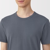 紳士　あったか綿　クルーネック半袖Ｔシャツ