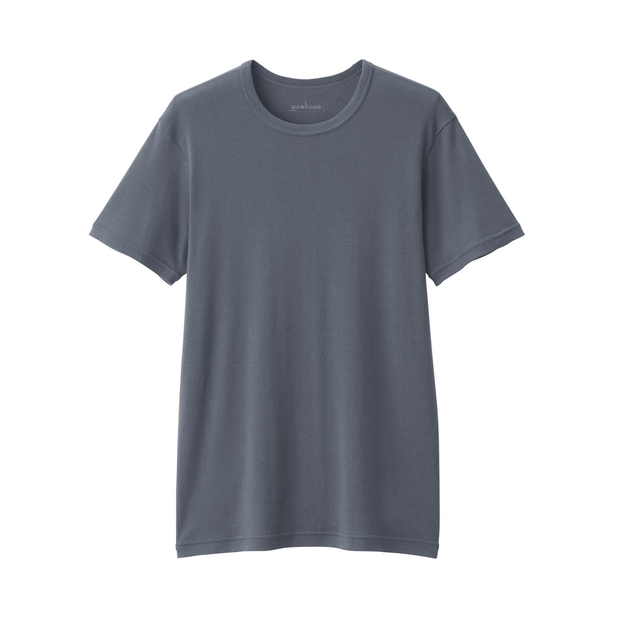 紳士　あったか綿　クルーネック半袖Ｔシャツ