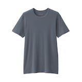 紳士　あったか綿　クルーネック半袖Ｔシャツ