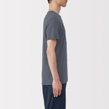 紳士　あったか綿　クルーネック半袖Ｔシャツ