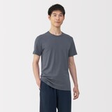 紳士　あったか綿　クルーネック半袖Ｔシャツ