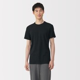 紳士　あったか綿　クルーネック半袖Ｔシャツ