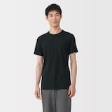 紳士　あったか綿　クルーネック半袖Ｔシャツ