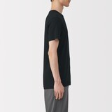 紳士　あったか綿　クルーネック半袖Ｔシャツ