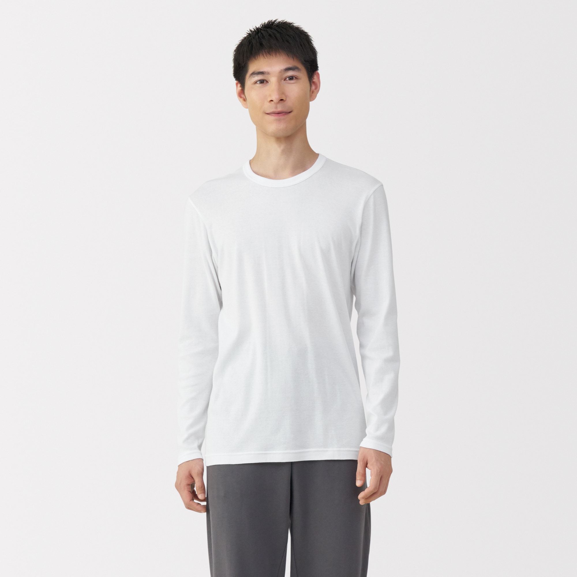 B1ARCHIVE アンダーシャツクルーネックTシャツ ホワイト サイズM スタンダードクルーネックTシャツ