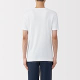 紳士　あったか綿　Ｖネック半袖Ｔシャツ