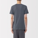 紳士　あったか綿　Ｖネック半袖Ｔシャツ