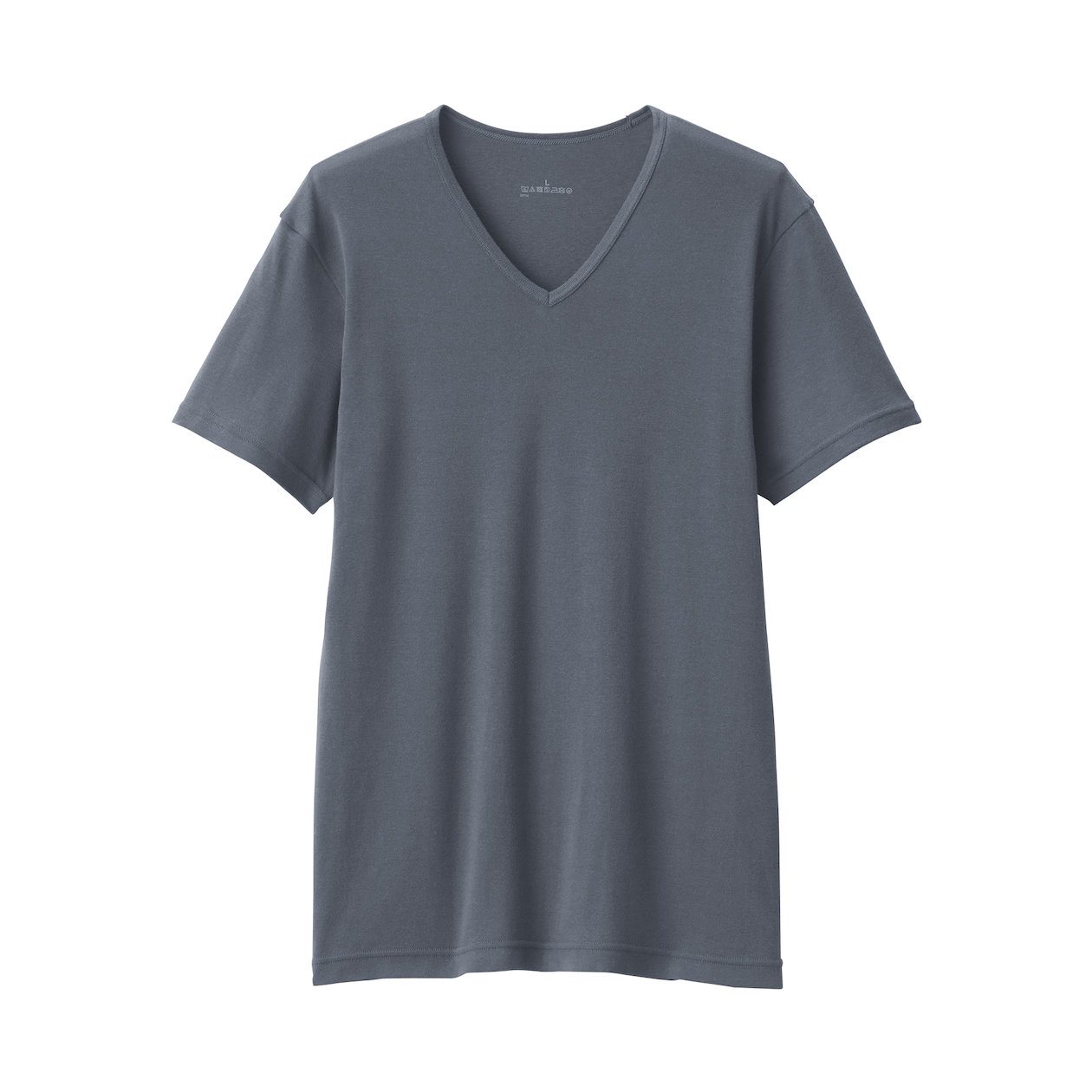 紳士　あったか綿　Ｖネック半袖Ｔシャツ
