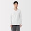 紳士　あったか綿　厚手　Ｖネック長袖Ｔシャツ