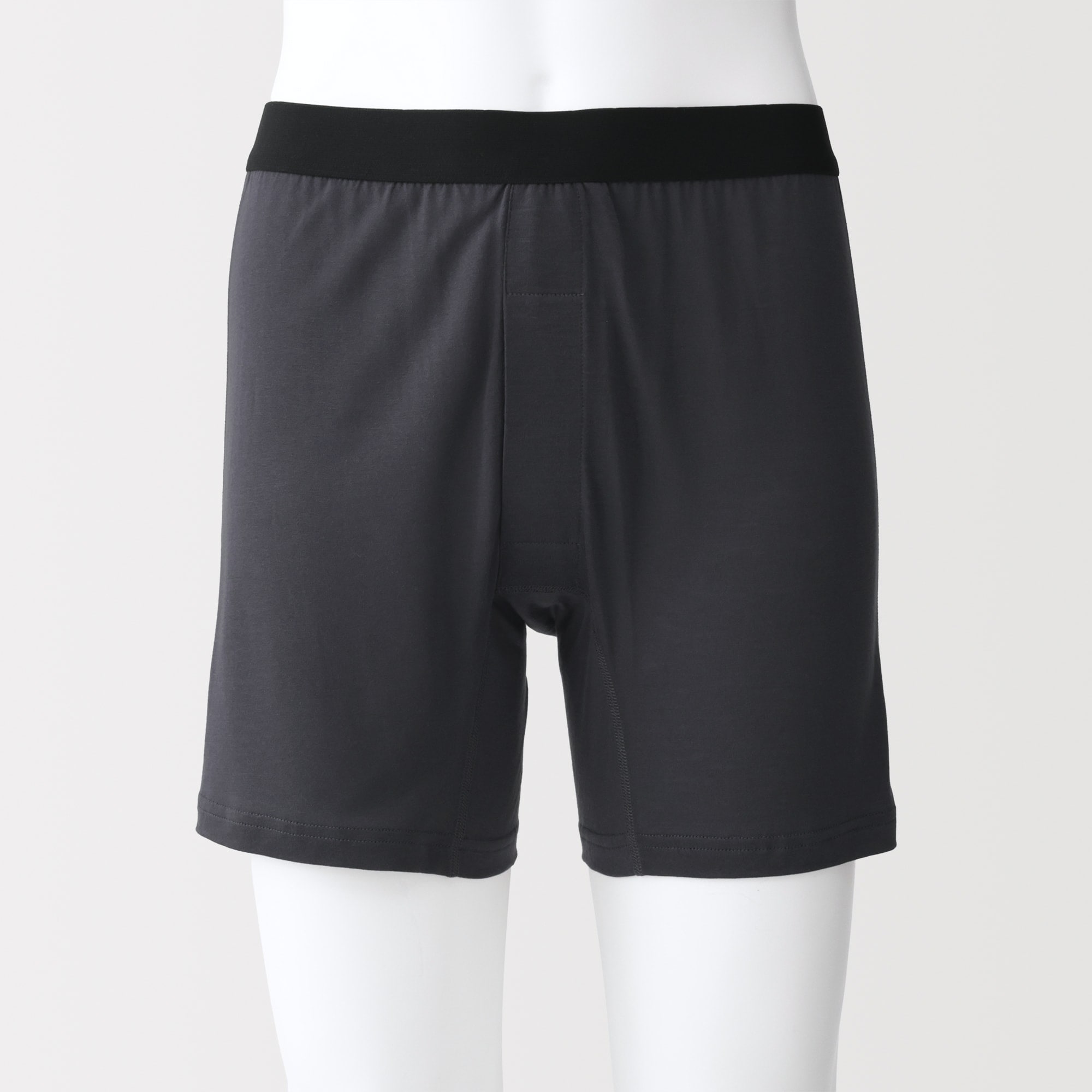 紳士　なめらか　前開きニットトランクス