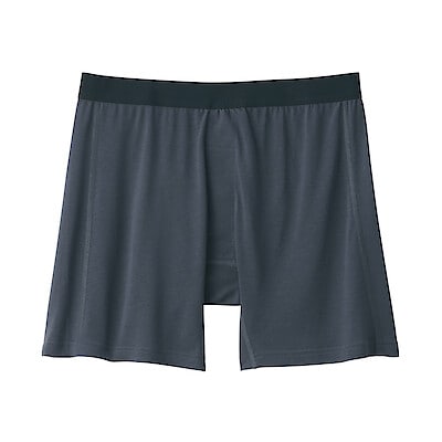 【７月上旬発売予定】紳士　なめらか　前開きニットトランクス