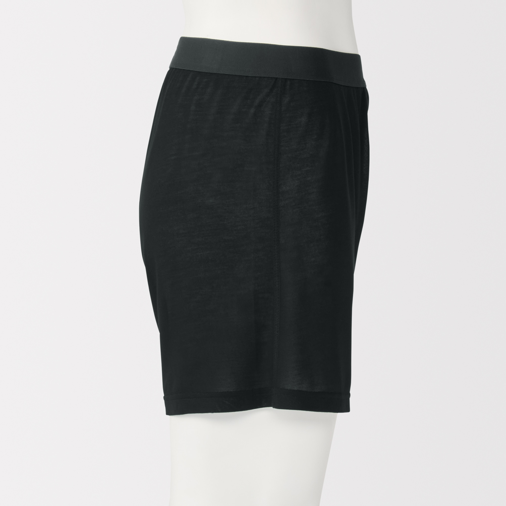 紳士 なめらか 前開きニットトランクス | 無印良品