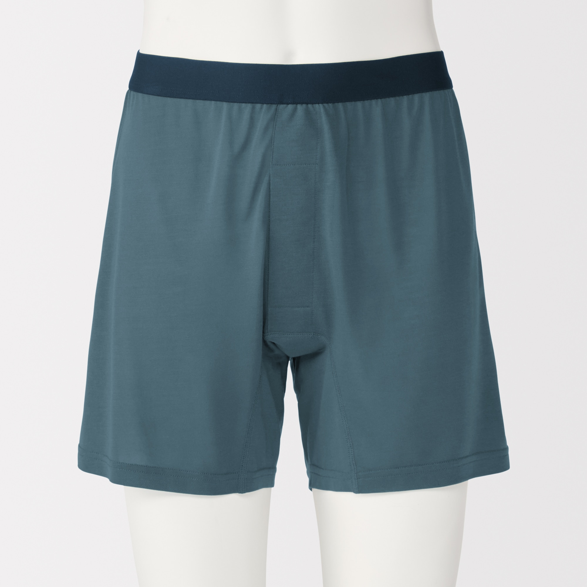 紳士　なめらか　前開きニットトランクス